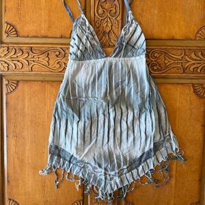 Kimchi Blue Floral Embroidered Top